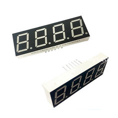 FND Indoor 0.56 Inch Clock LED Display 4 Digit 7 Tampilan Segmen