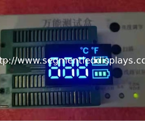 SMD tipe Custom 7 segmen LED display untuk kulkas mobil warna hijau murni