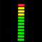 Tampilan Grafik Batang LED Hijau Merah 20mm Untuk Indikator Baterai